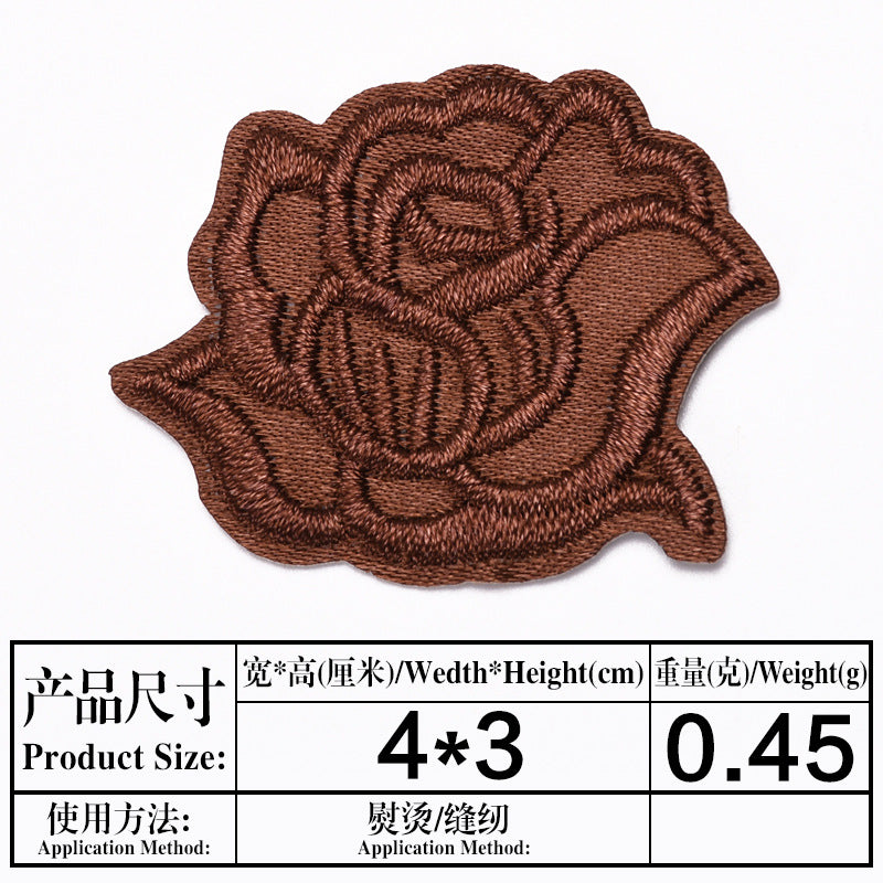 Wholesale Embroidered Fabric Patch Iron On Sew On Clothing And Bedding Repair Chic Decorative Accessory For Boutique Resale