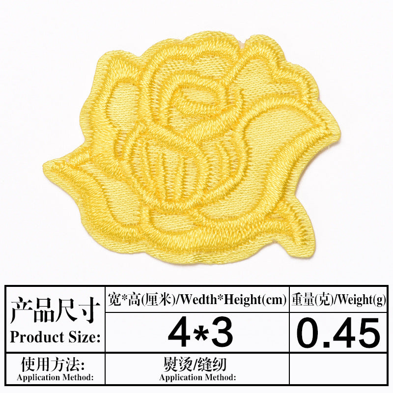 Wholesale Embroidered Fabric Patch Iron On Sew On Clothing And Bedding Repair Chic Decorative Accessory For Boutique Resale