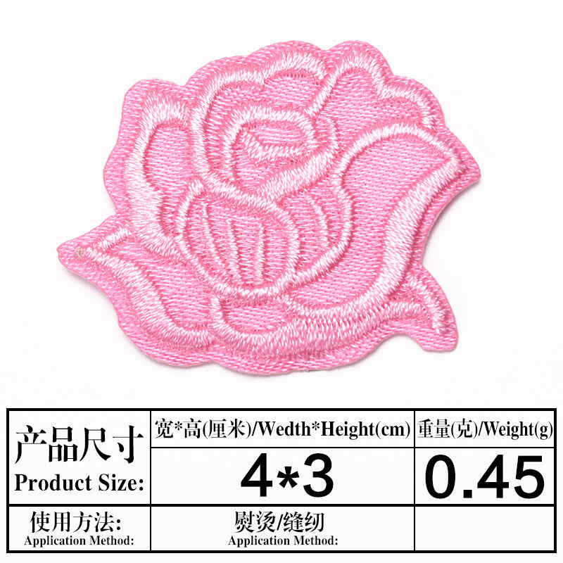 Wholesale Embroidered Fabric Patch Iron On Sew On Clothing And Bedding Repair Chic Decorative Accessory For Boutique Resale