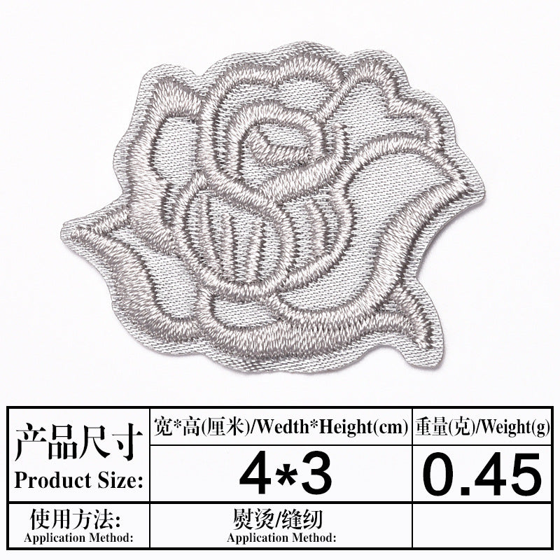 Wholesale Embroidered Fabric Patch Iron On Sew On Clothing And Bedding Repair Chic Decorative Accessory For Boutique Resale