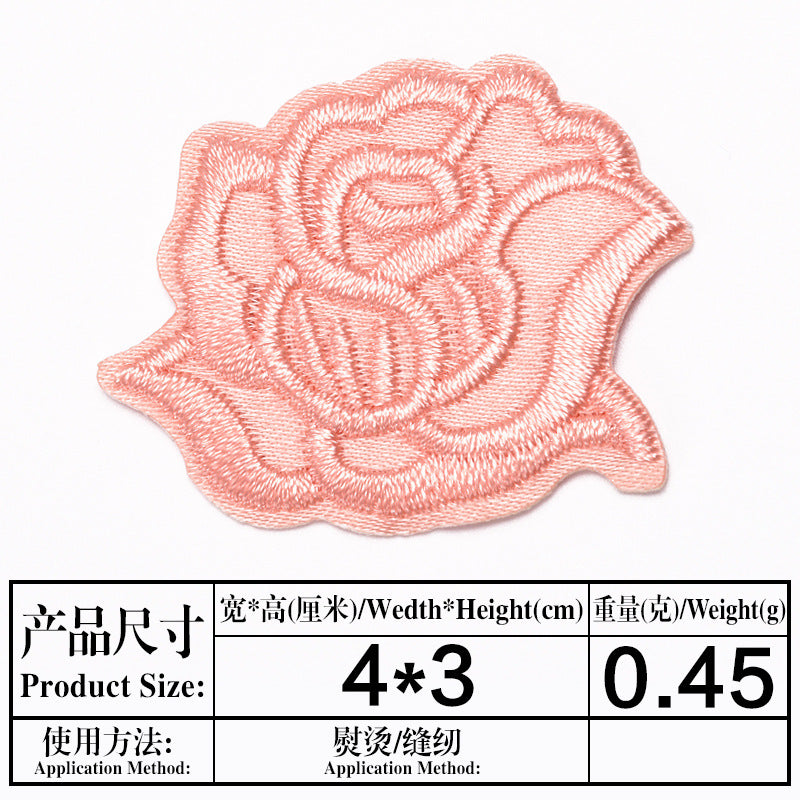 Wholesale Embroidered Fabric Patch Iron On Sew On Clothing And Bedding Repair Chic Decorative Accessory For Boutique Resale