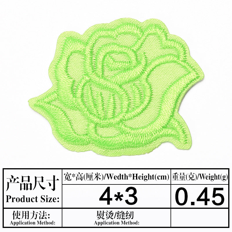 Wholesale Embroidered Fabric Patch Iron On Sew On Clothing And Bedding Repair Chic Decorative Accessory For Boutique Resale