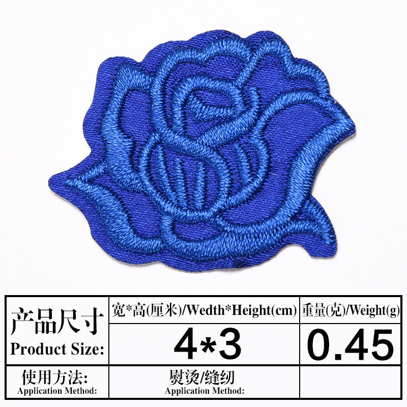 Wholesale Embroidered Fabric Patch Iron On Sew On Clothing And Bedding Repair Chic Decorative Accessory For Boutique Resale