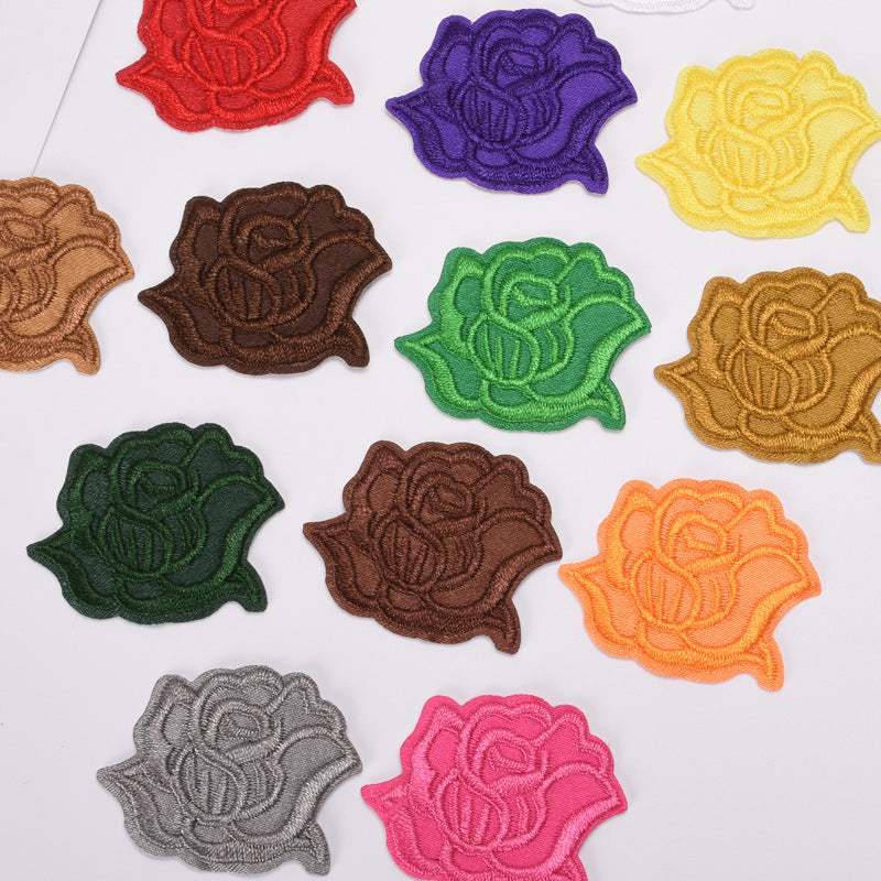 Wholesale Embroidered Fabric Patch Iron On Sew On Clothing And Bedding Repair Chic Decorative Accessory For Boutique Resale