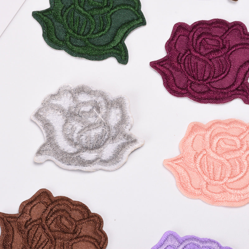 Wholesale Embroidered Fabric Patch Iron On Sew On Clothing And Bedding Repair Chic Decorative Accessory For Boutique Resale