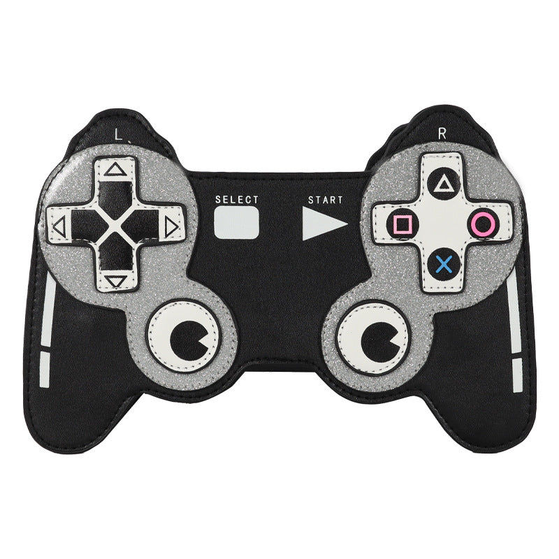 Bolsa diagonal de consola de juego de simulación de lentejuelas de lente de lentejuelas al por mayor