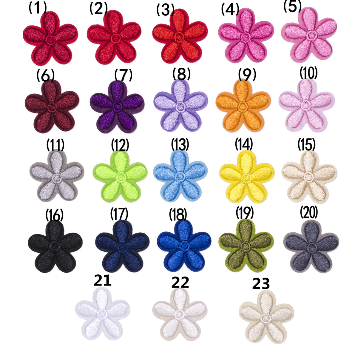 Wholesale Stylish Sunflower Felt Cloth Iron On Patch For DIY Clothing Repair And Gift