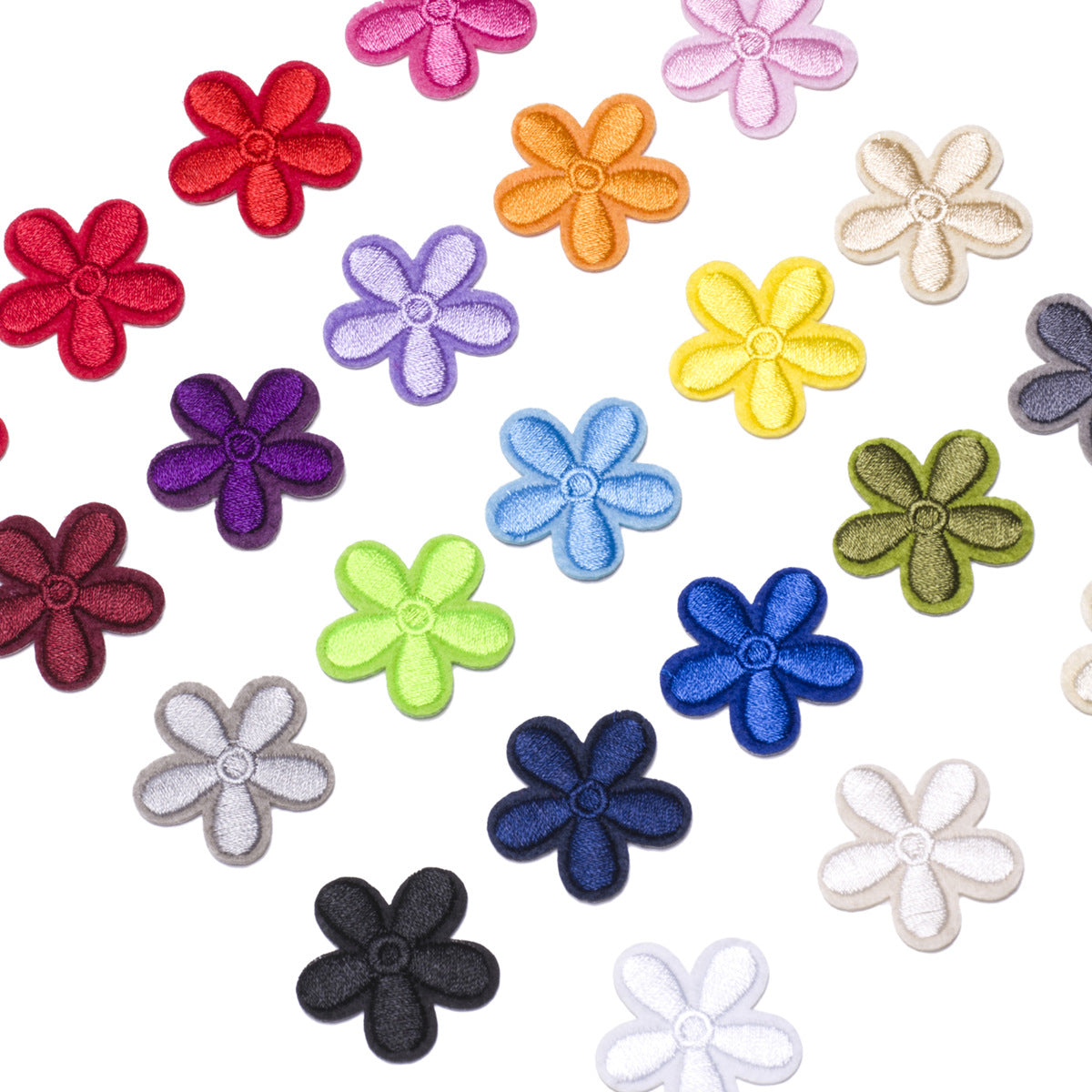 Wholesale Stylish Sunflower Felt Cloth Iron On Patch For DIY Clothing Repair And Gift