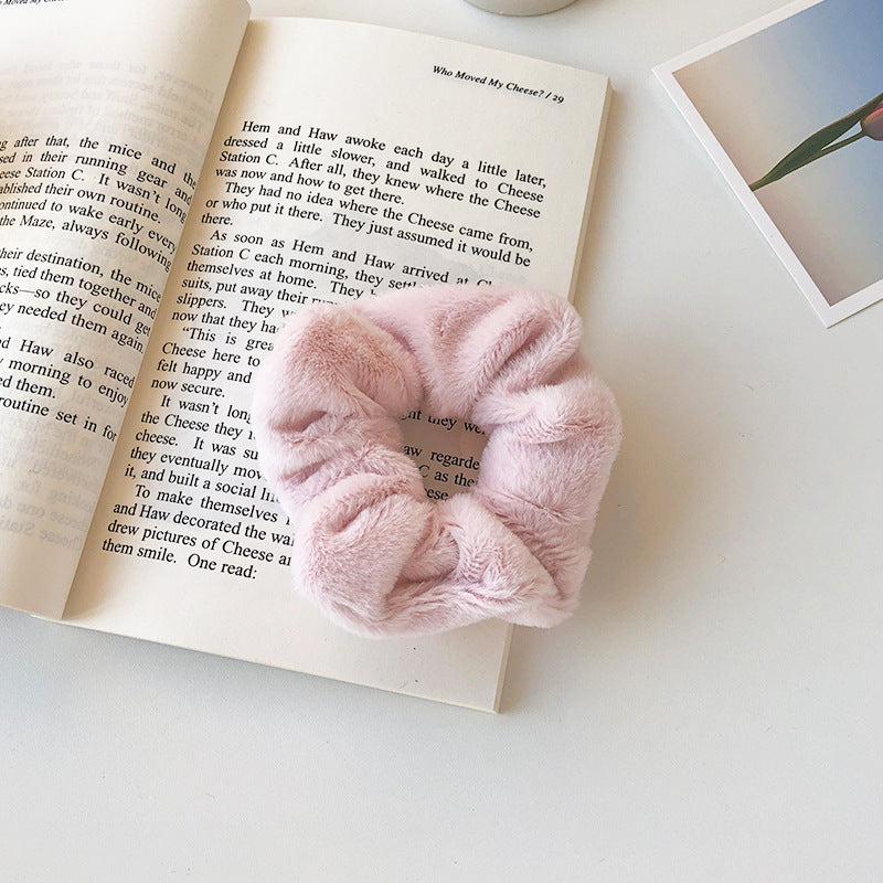 Wholesale 10PCS of Autumn and Winter Plush Large Intestine Circles