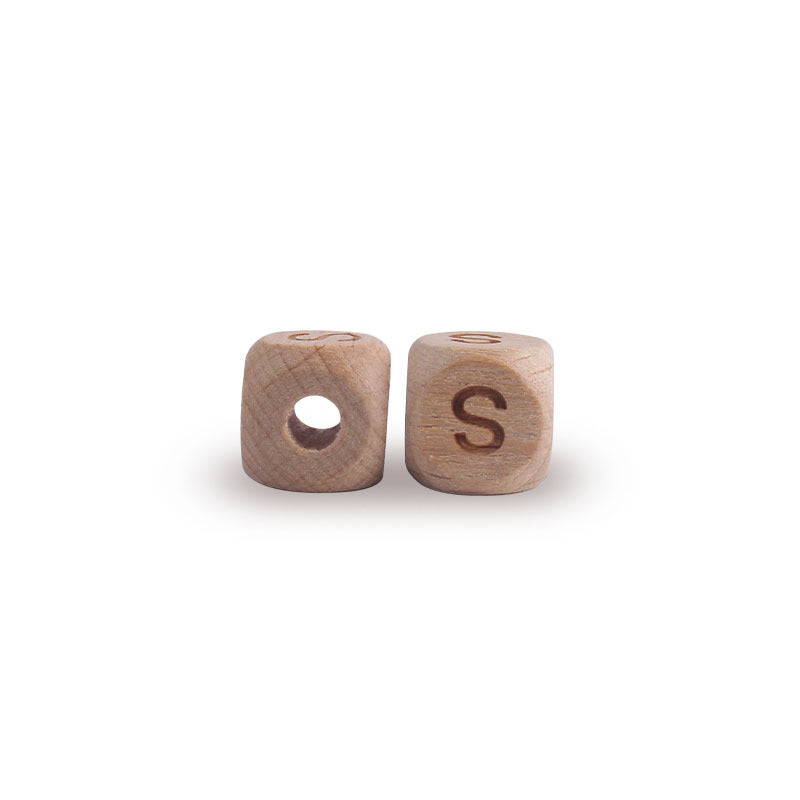 Wholesale 20PCS 26 English Letters DIY Wooden Beads