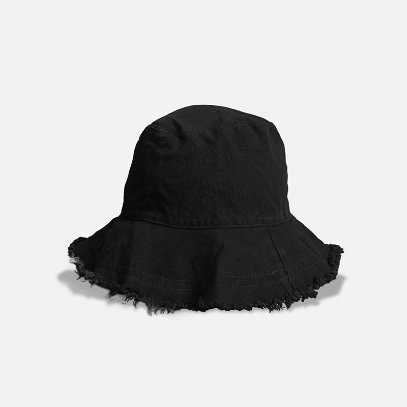 Wholesale of Solid Color Fur Trimmed Polyester Fisherman Hats