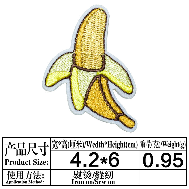 Wholesale Trendy Cartoon Lollipop Computer Embroidered Patch With Adhesive Backing For Clothing Bags And DIY Accessories
