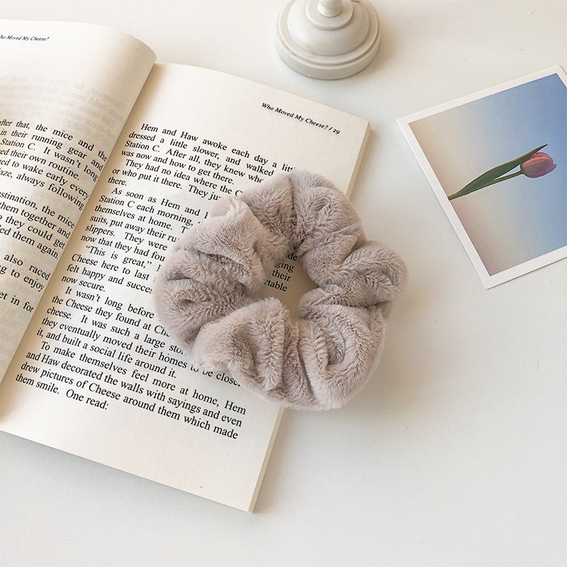 Wholesale 10PCS of Autumn and Winter Plush Large Intestine Circles