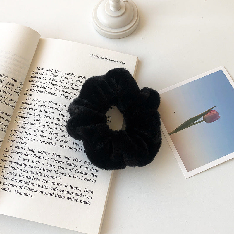 Wholesale 10PCS of Autumn and Winter Plush Large Intestine Circles