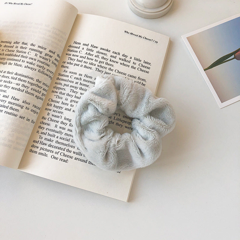 Wholesale 10PCS of Autumn and Winter Plush Large Intestine Circles