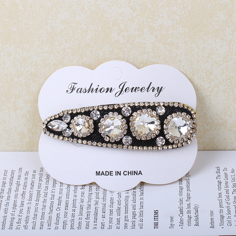 Wholesale Diamond Inlaid Crystal Hair Clips