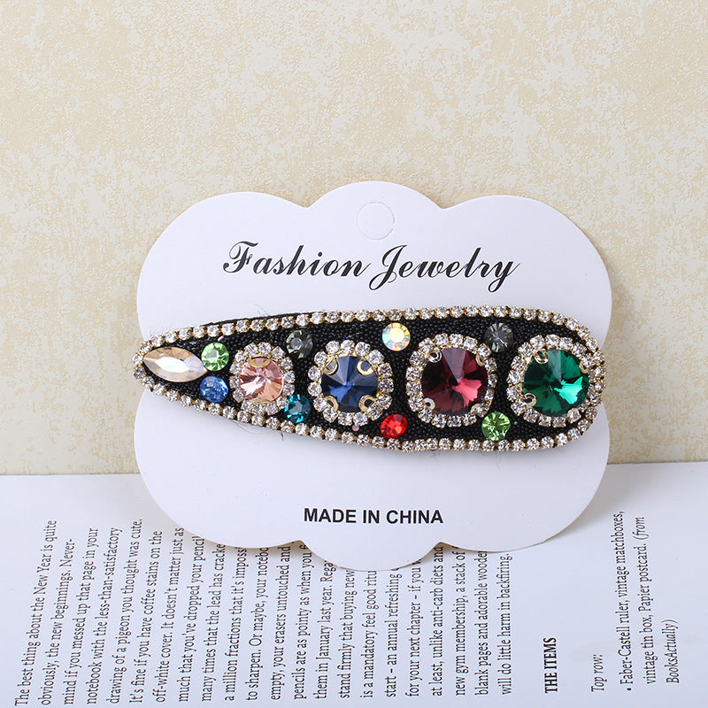 Wholesale Diamond Inlaid Crystal Hair Clips