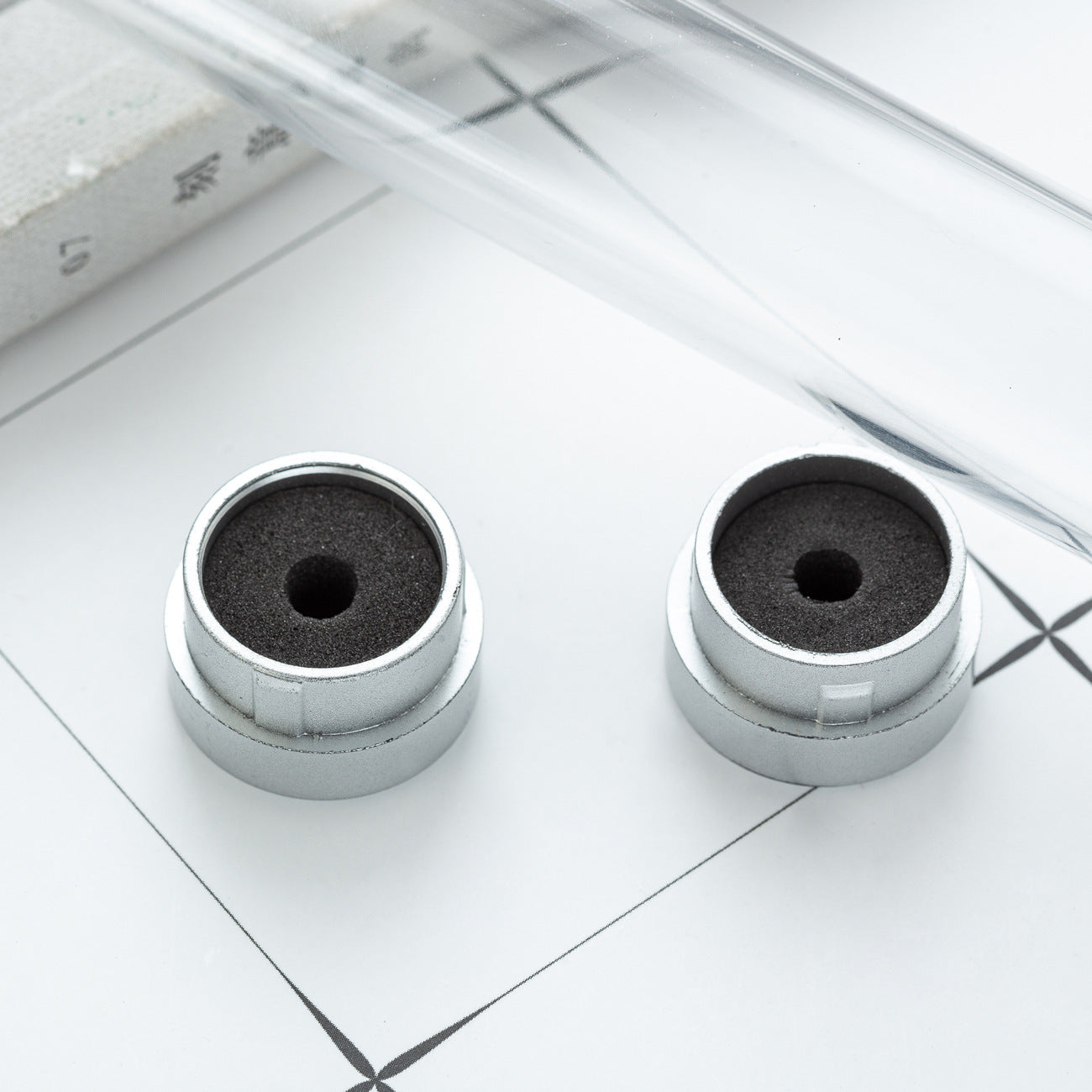 Wholesale 20PCS Acrylic Cylinder Transparent Crystal Pen Case Pen Packaging Box