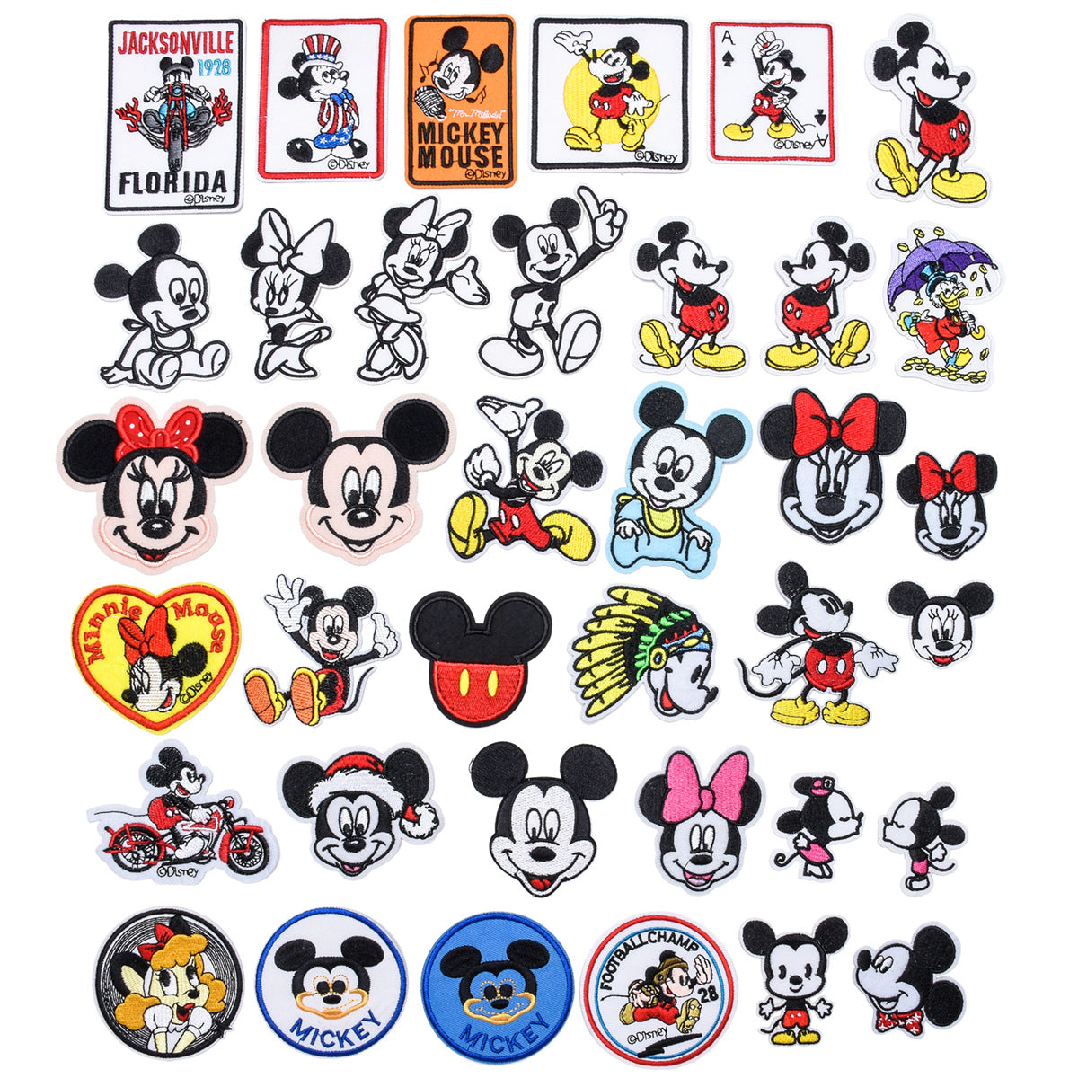Wholesale cartoon cloth paste small label cloth  patch OLY Exclusive