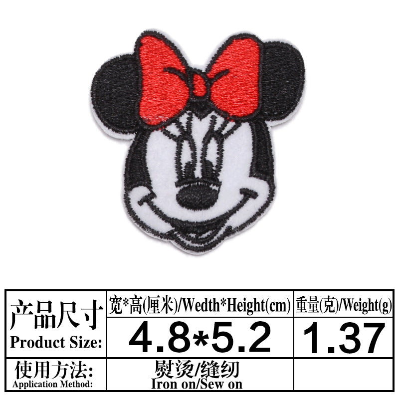 Wholesale cartoon cloth paste small label cloth  patch OLY Exclusive