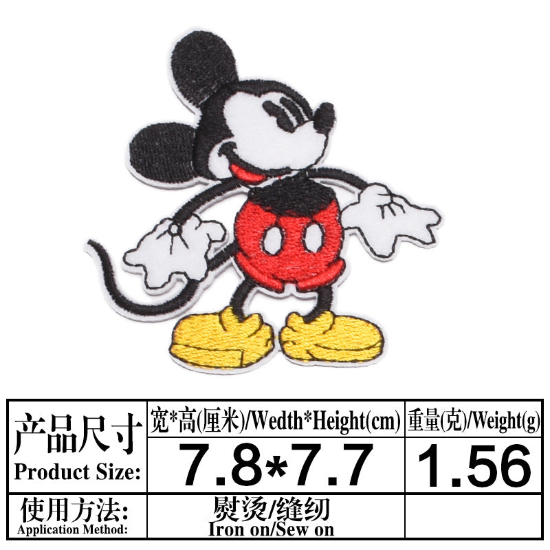 Wholesale cartoon cloth paste small label cloth  patch OLY Exclusive