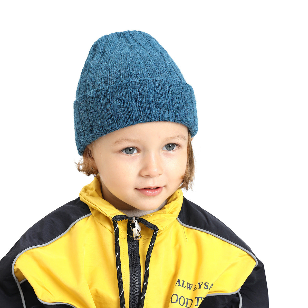 Wholesale Autumn and Winter Cotton Cashmere Baby Knitted Hat