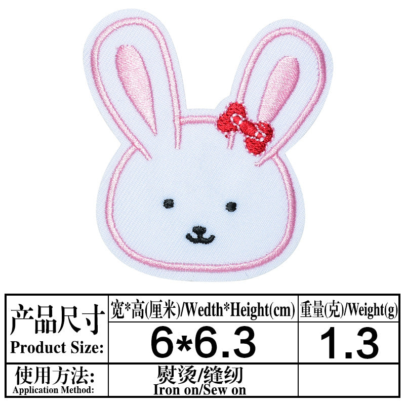 Wholesale Trendy Cartoon Lollipop Computer Embroidered Patch With Adhesive Backing For Clothing Bags And DIY Accessories