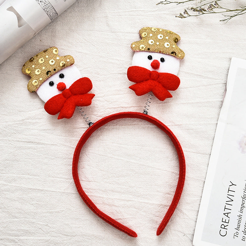 Wholesale Christmas Decorative Cloth Headbands