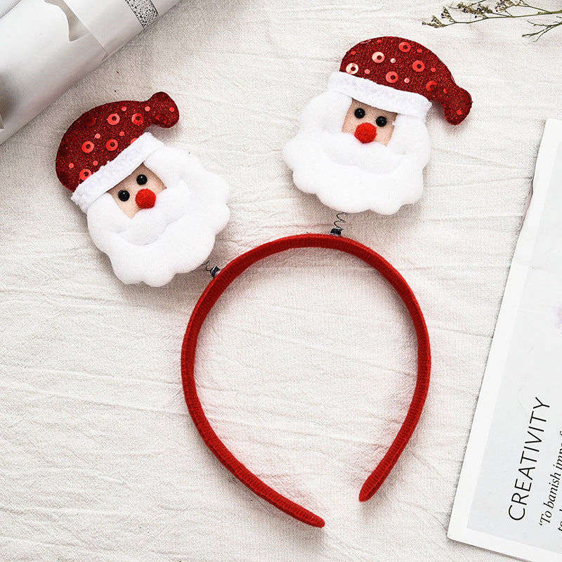 Wholesale Christmas Decorative Cloth Headbands