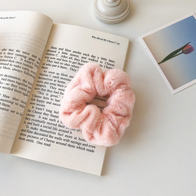 Wholesale 10PCS of Autumn and Winter Plush Large Intestine Circles