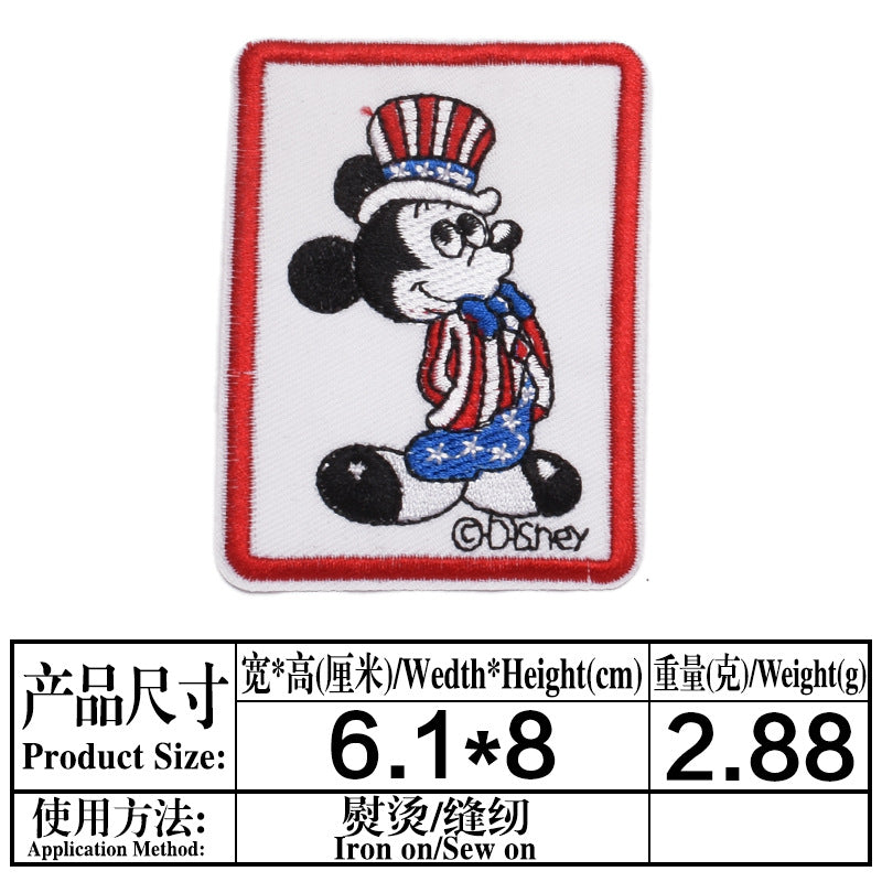 Wholesale cartoon cloth paste small label cloth  patch OLY Exclusive