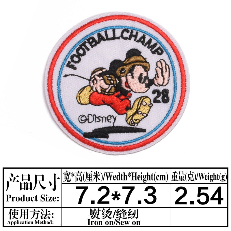 Wholesale cartoon cloth paste small label cloth  patch OLY Exclusive