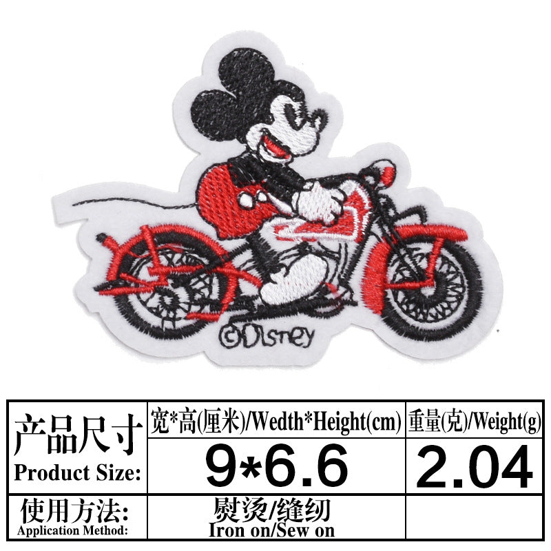 Wholesale cartoon cloth paste small label cloth  patch OLY Exclusive