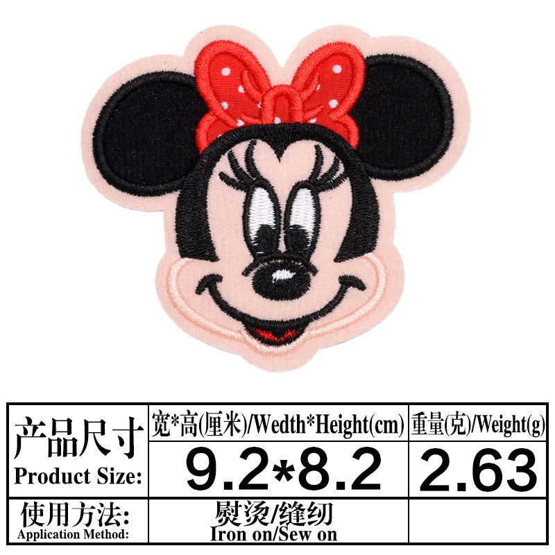 Wholesale cartoon cloth paste small label cloth  patch OLY Exclusive