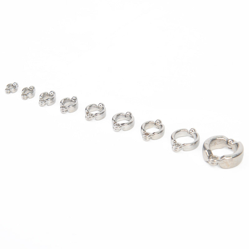 Wholesale Stainless Steel Threaded Bird Alloy Foot Rings