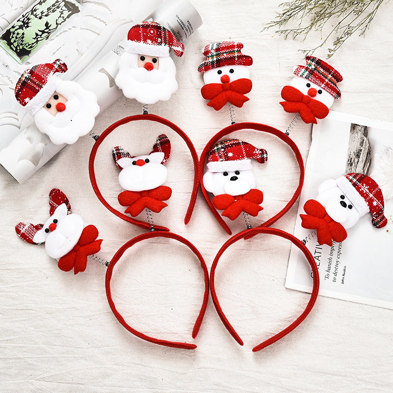 Wholesale Christmas Decorative Cloth Headbands