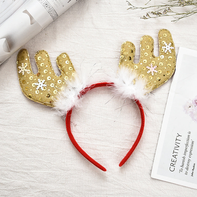 Wholesale Christmas Decorative Cloth Headbands