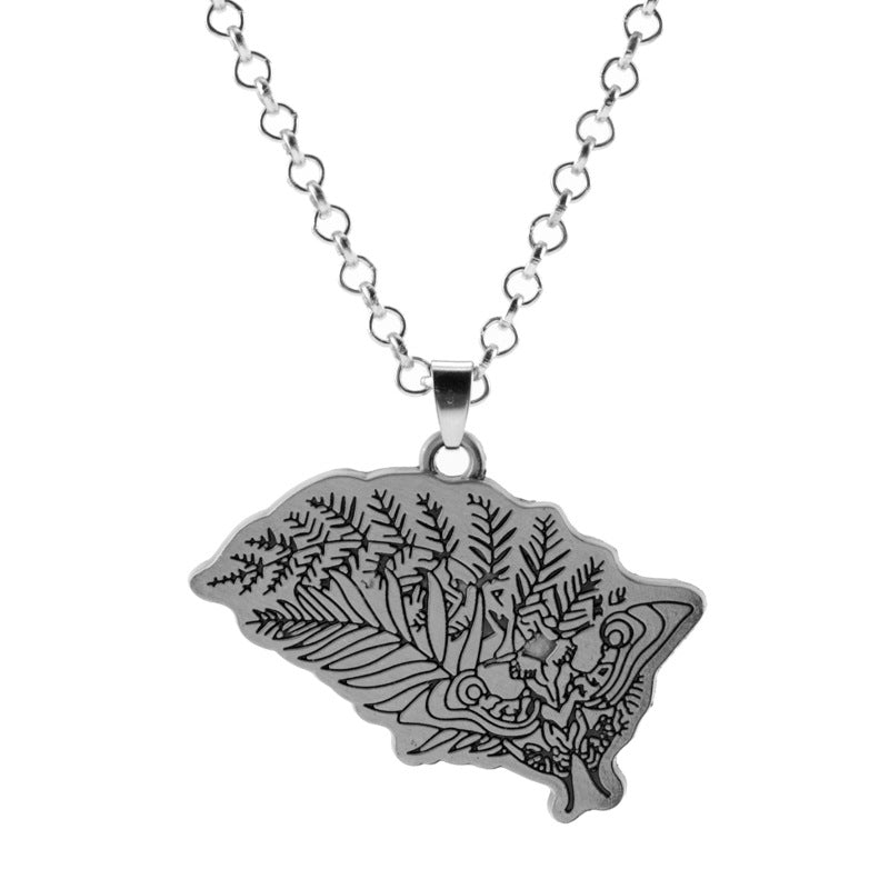 Wholesale Game Peripheral Rocket Spaceship Brooch Badge Keychains