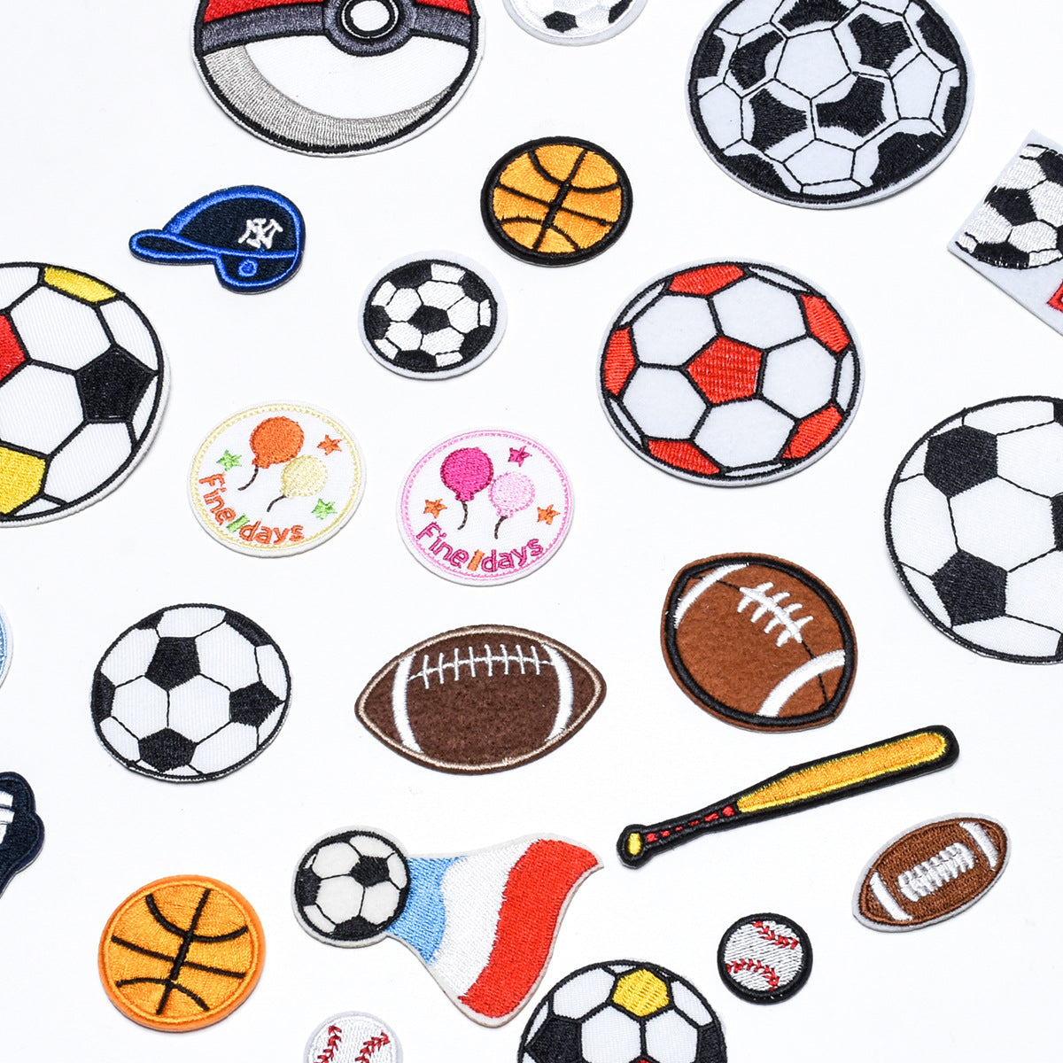 Wholesale Trendy Football and Basketball Sports  DIY Patches