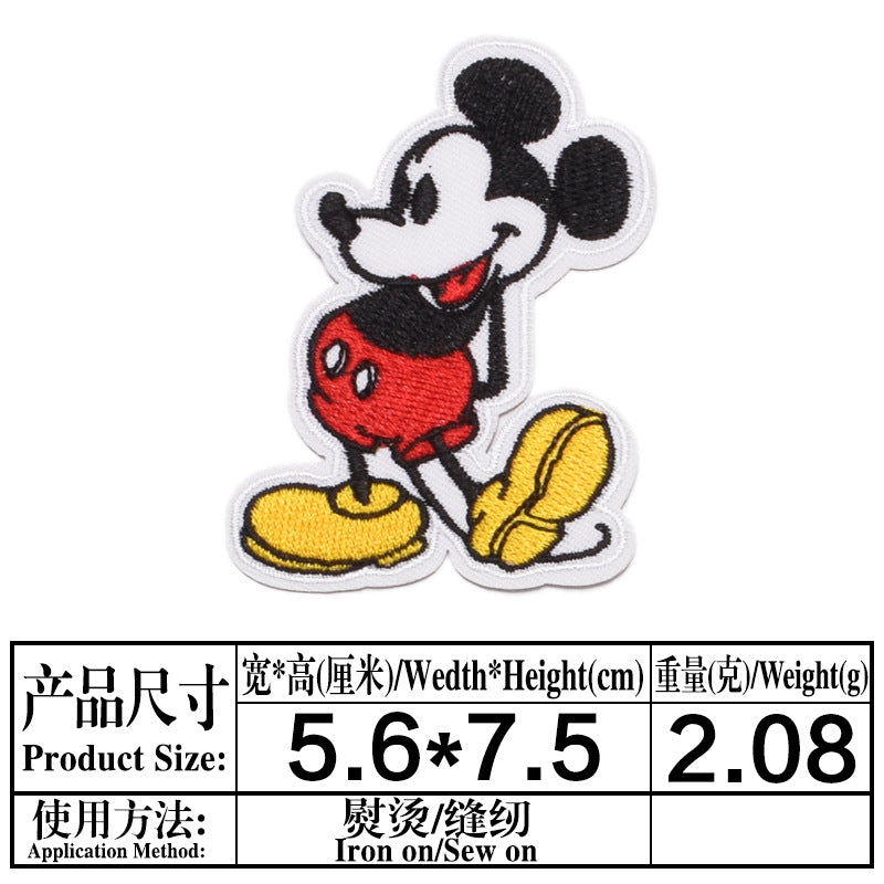 Wholesale cartoon cloth paste small label cloth  patch OLY Exclusive