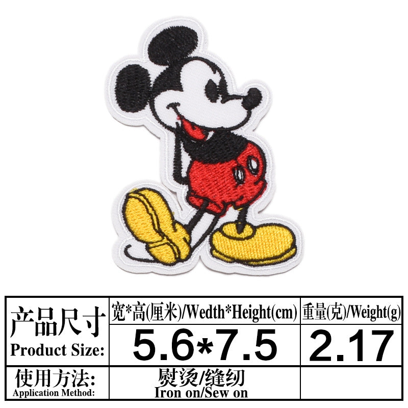 Wholesale cartoon cloth paste small label cloth  patch OLY Exclusive