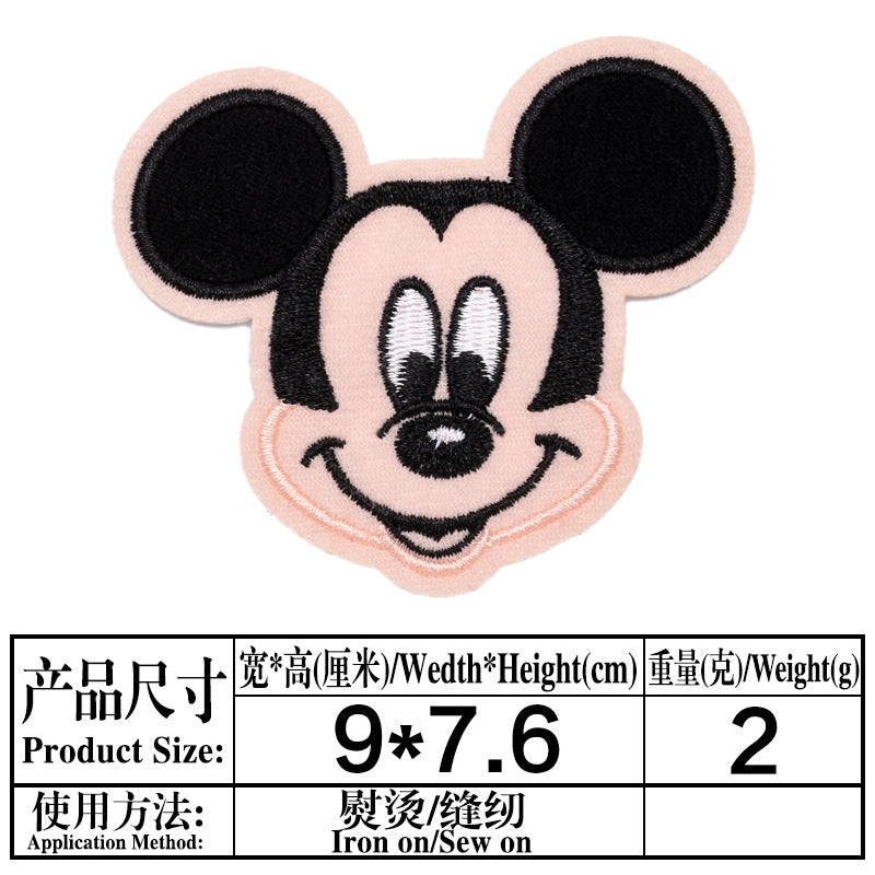 Wholesale cartoon cloth paste small label cloth  patch OLY Exclusive