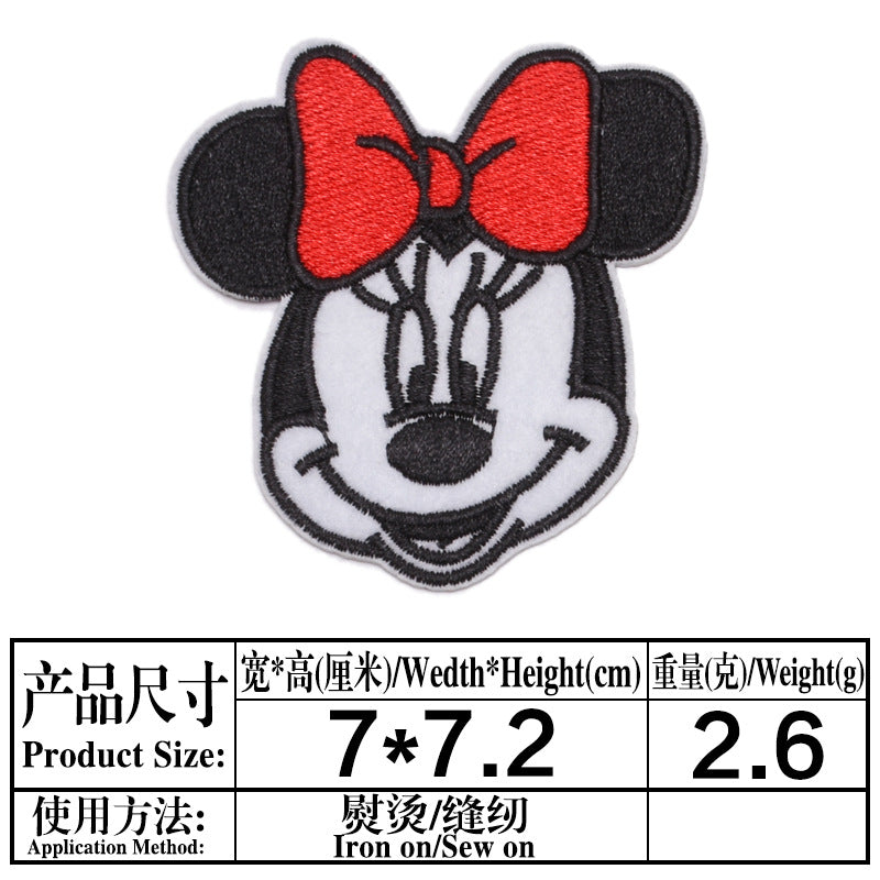 Wholesale cartoon cloth paste small label cloth  patch OLY Exclusive