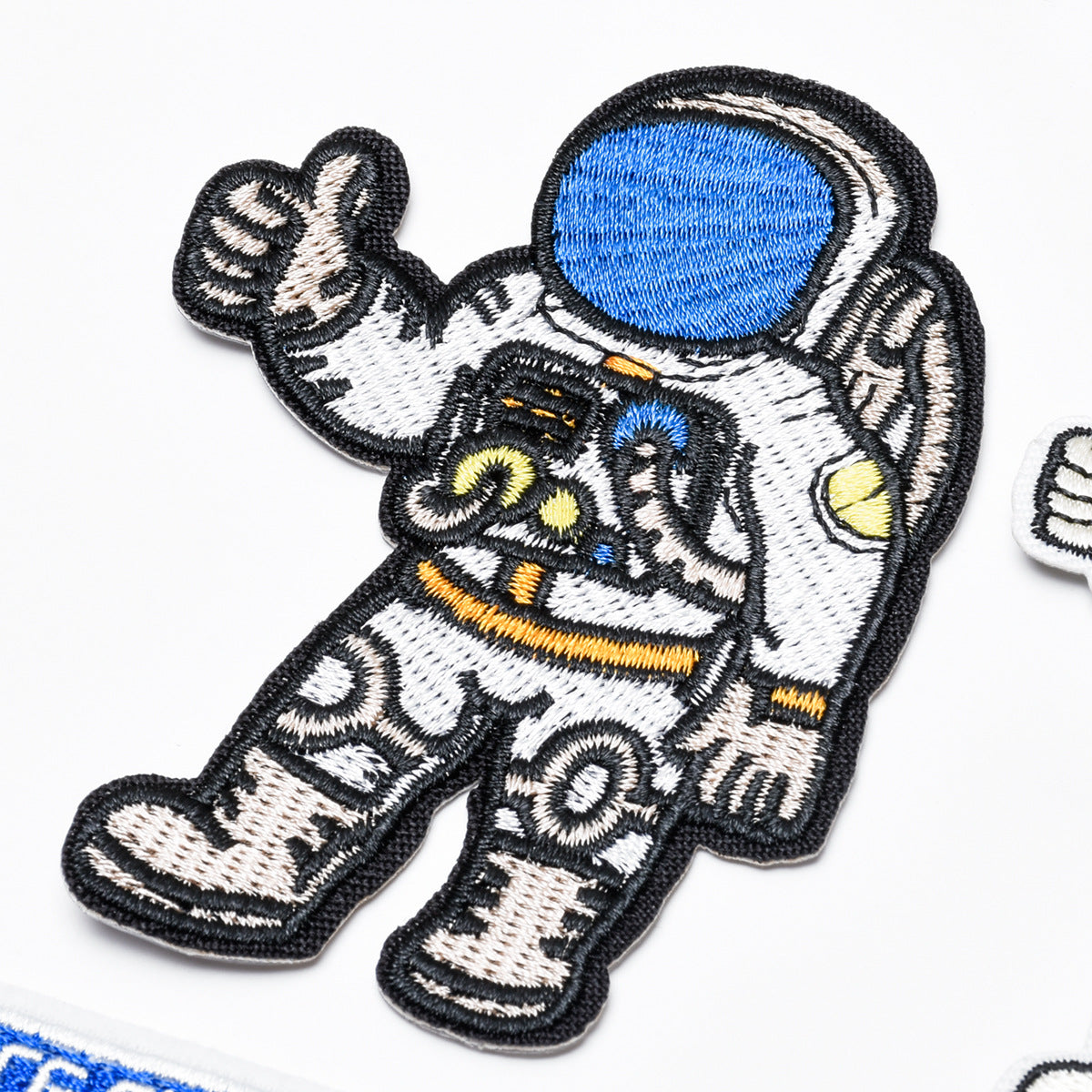 Wholesale Chic Space Planet Embroidery Patches Cloth DIY Craft Supply For Clothing Bags Fashion Accessory MysteryZone