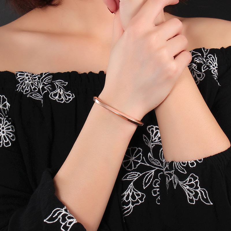 Wholesale Vintage Stainless Steel Twisted Open Bracelets