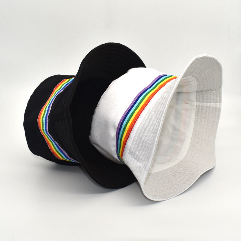Wholesale Cotton LGBT Rainbow Bucket Hat