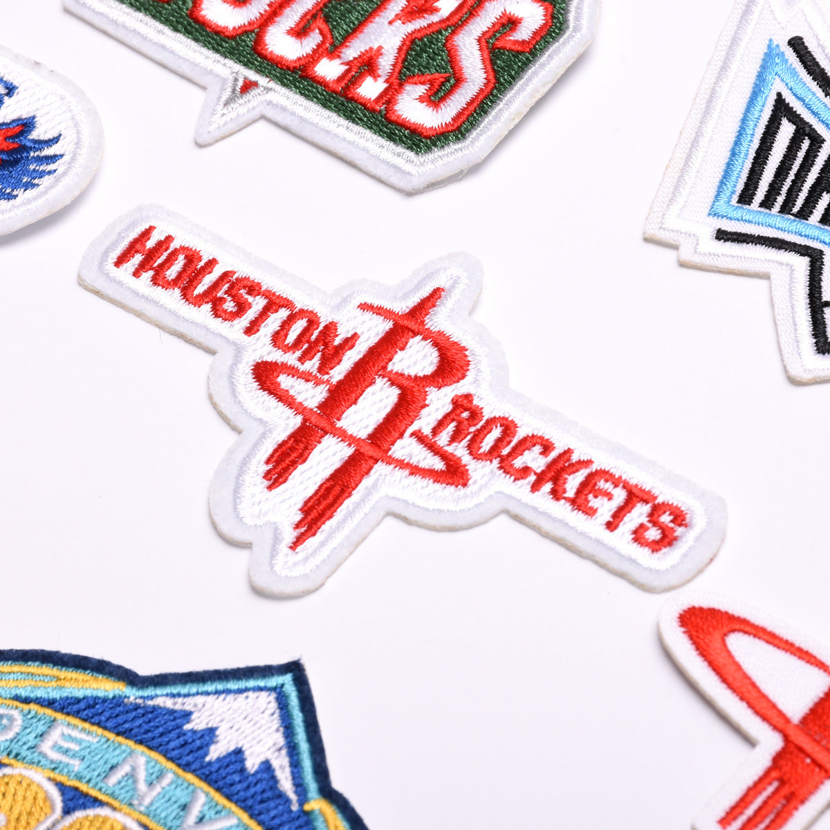Wholesale team logo embroidered cloth stickers  DIY patches OLY Exclusive
