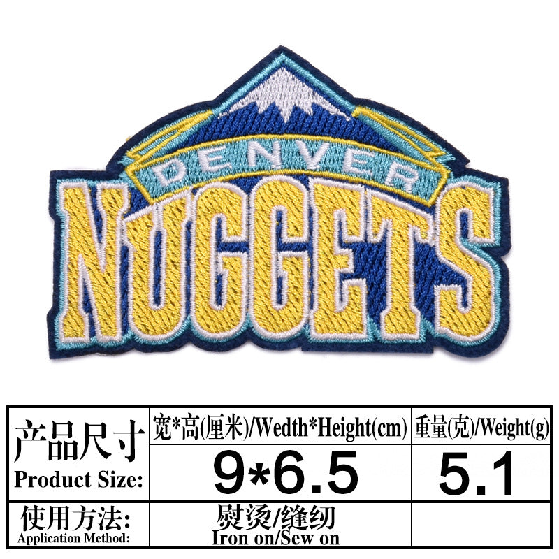 Wholesale team logo embroidered cloth stickers  DIY patches OLY Exclusive