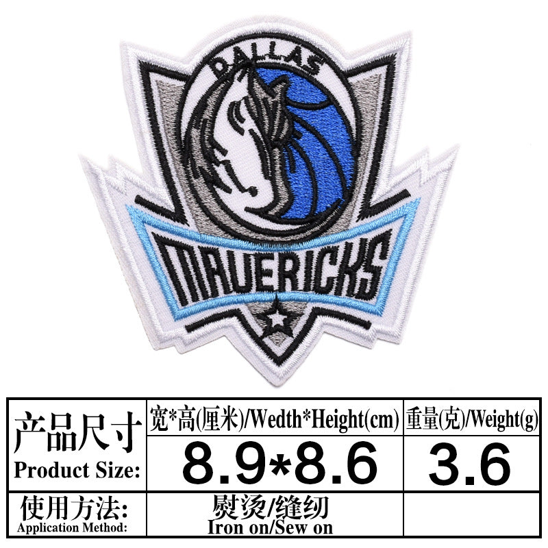 Wholesale team logo embroidered cloth stickers  DIY patches OLY Exclusive