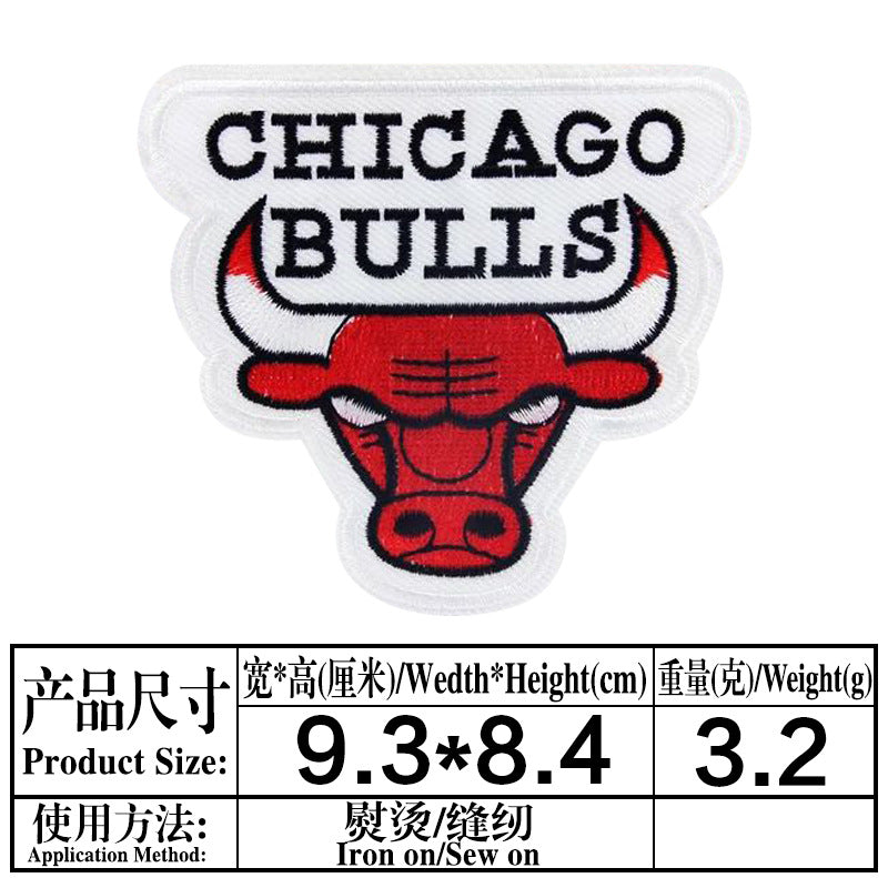 Wholesale team logo embroidered cloth stickers  DIY patches OLY Exclusive